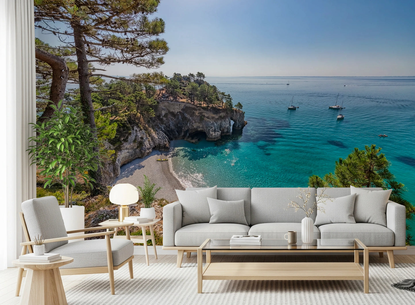 Coastal Haven Wall Mural