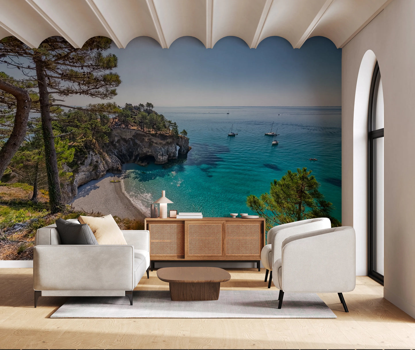 Coastal Haven Wall Mural