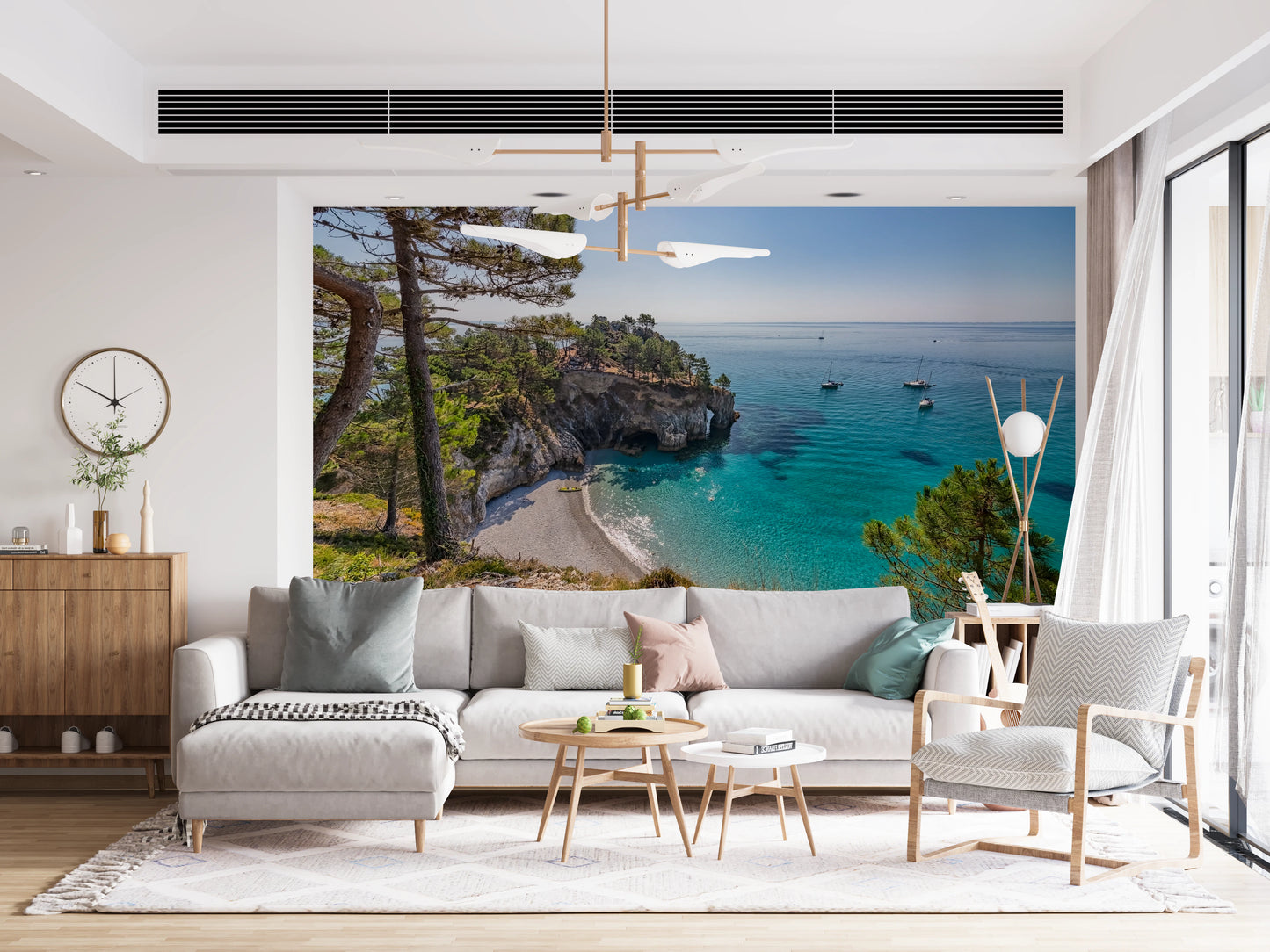 Coastal Haven Wall Mural