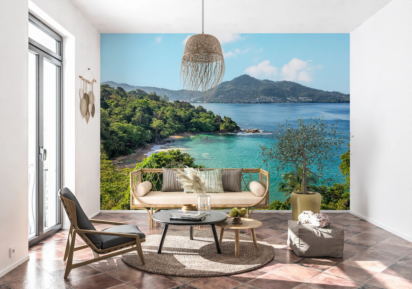 Emerald Shores Wall Mural