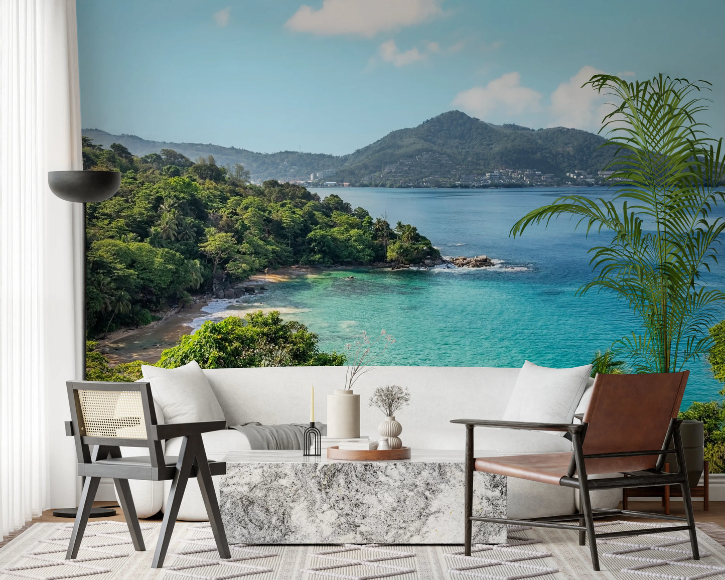 Emerald Shores Wall Mural