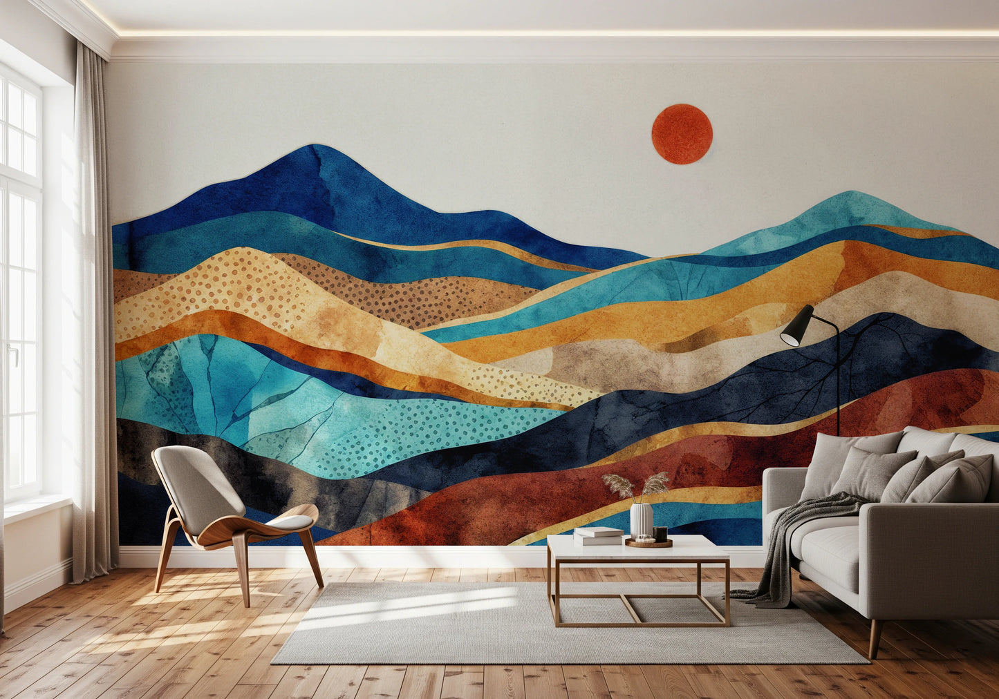 Sunset Vista Wall Mural