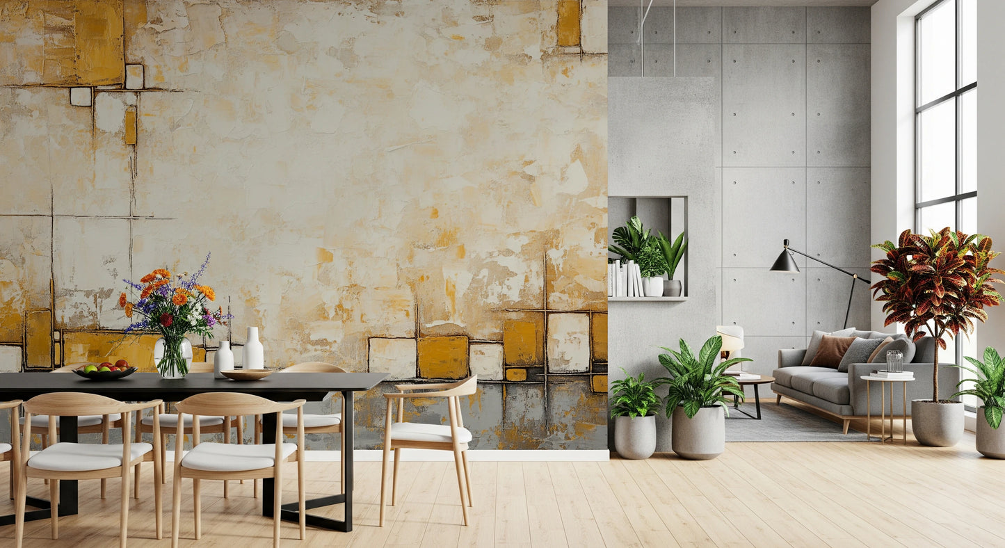 Urban Blocks Wall Mural