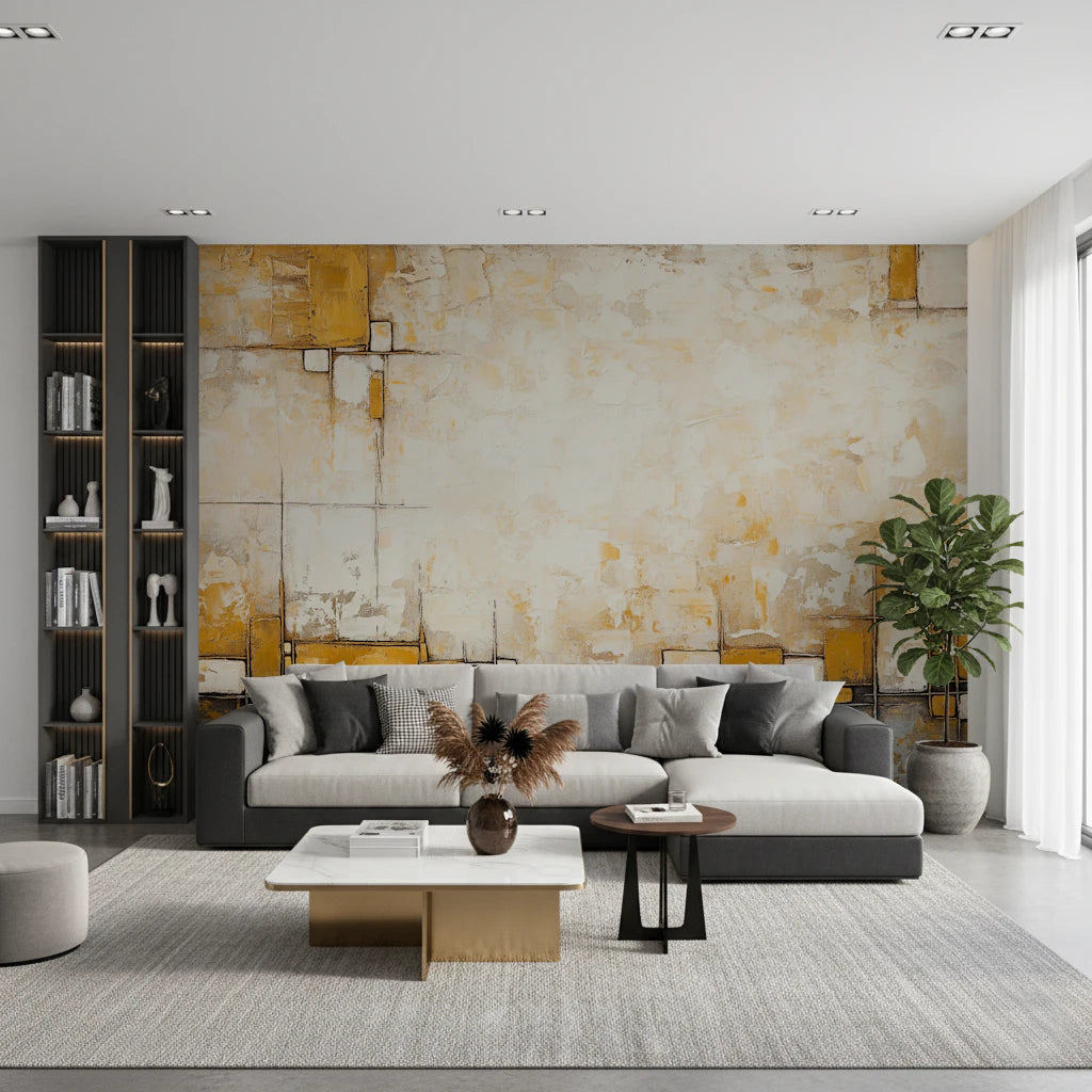 Urban Blocks Wall Mural