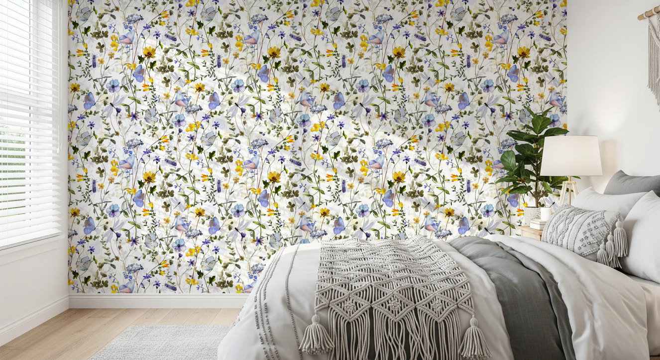 Wildflower Waltz By Uta Naumann Wallpaper⁠