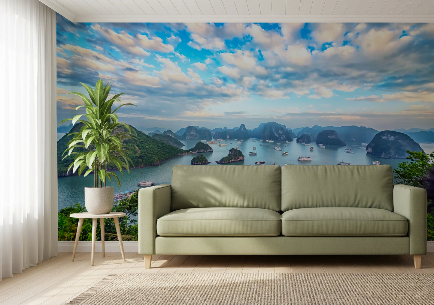 Halong Bay Vista Wall Mural