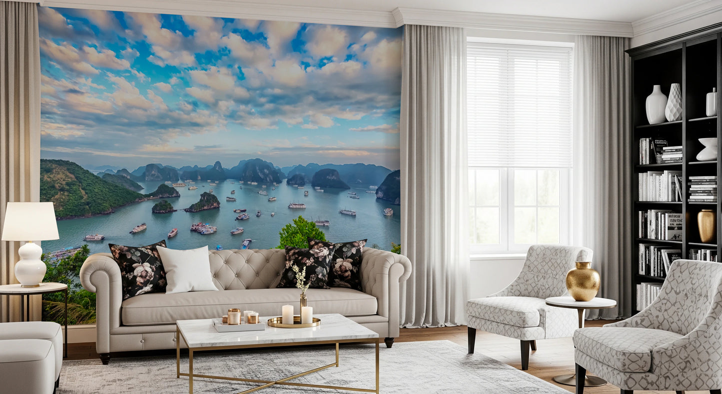 Halong Bay Vista Wall Mural
