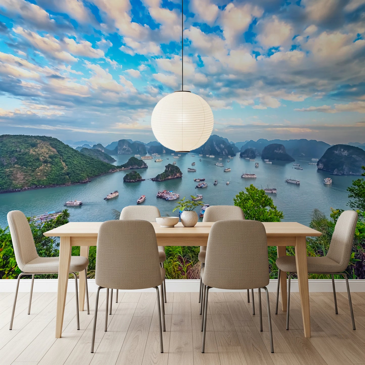 Halong Bay Vista Wall Mural