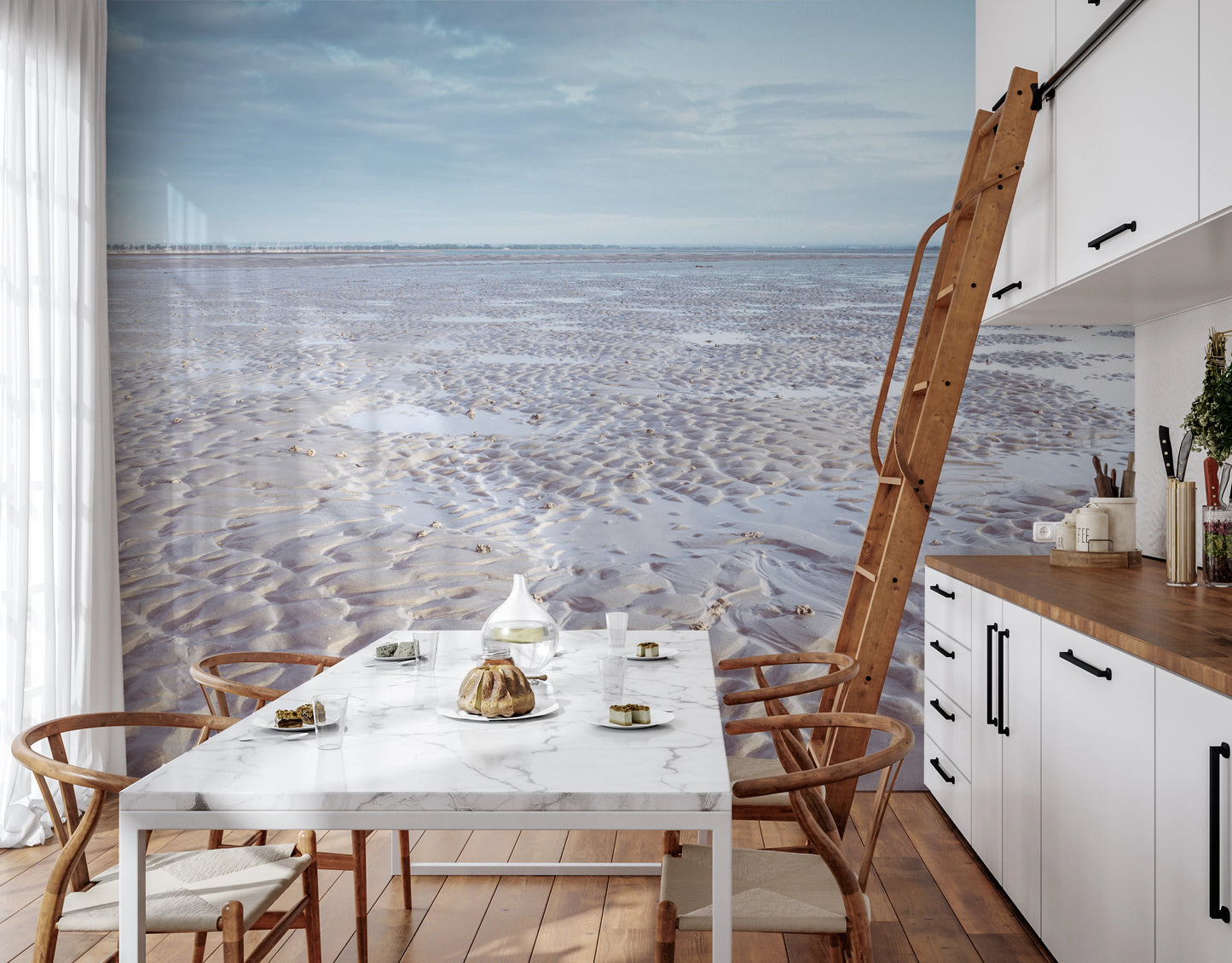 Shoreline Serenity Wall Mural