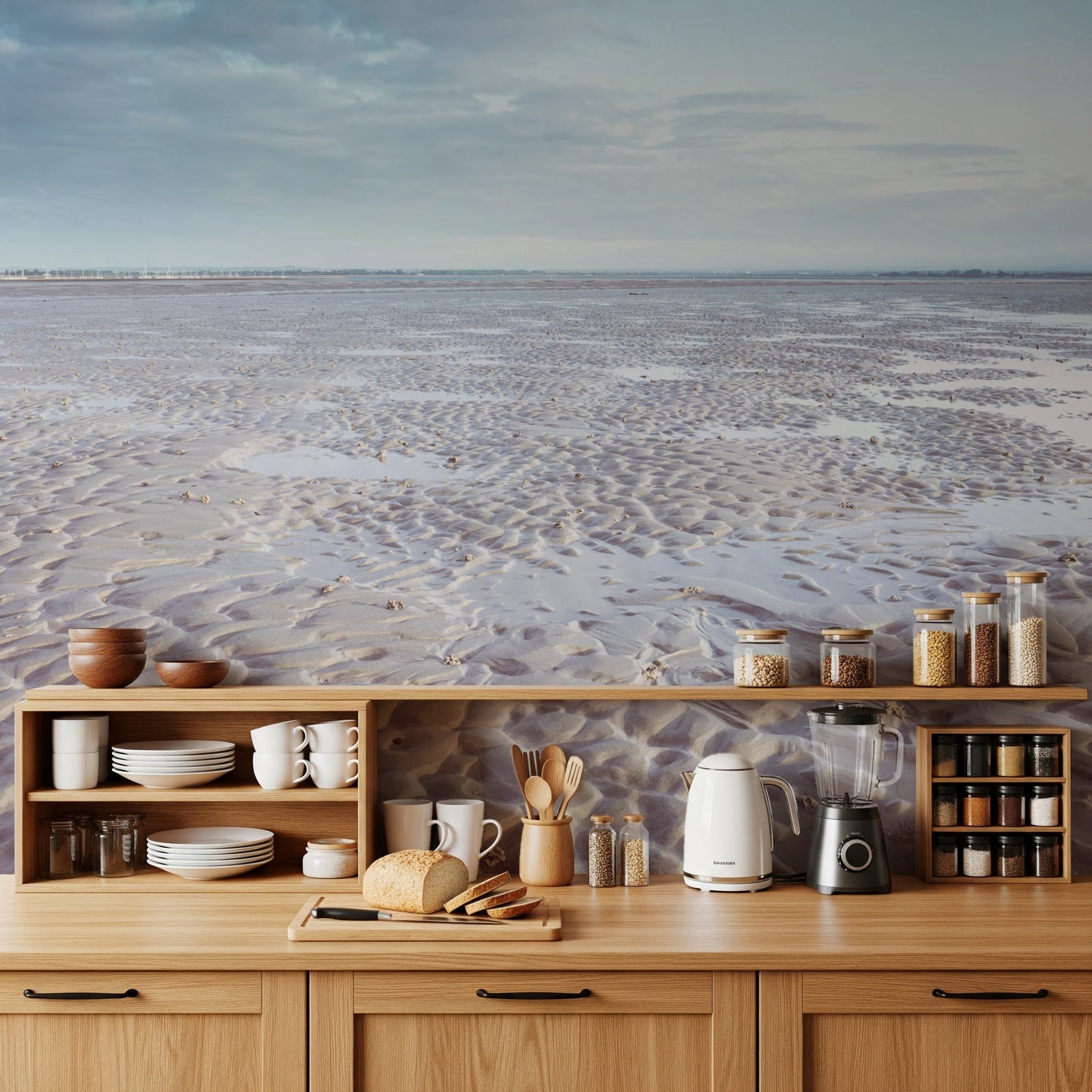 Shoreline Serenity Wall Mural