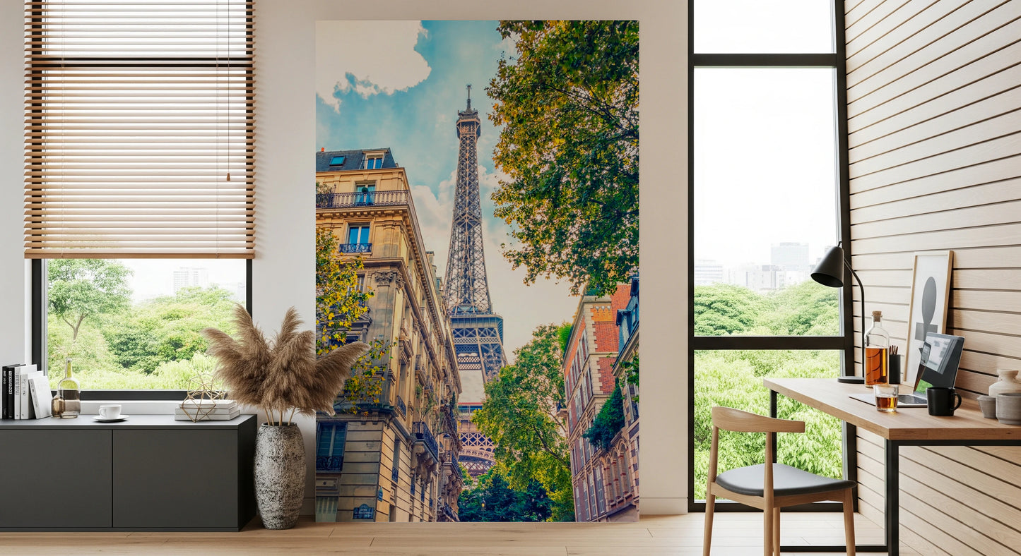 Eiffel Elegance Wall Mural