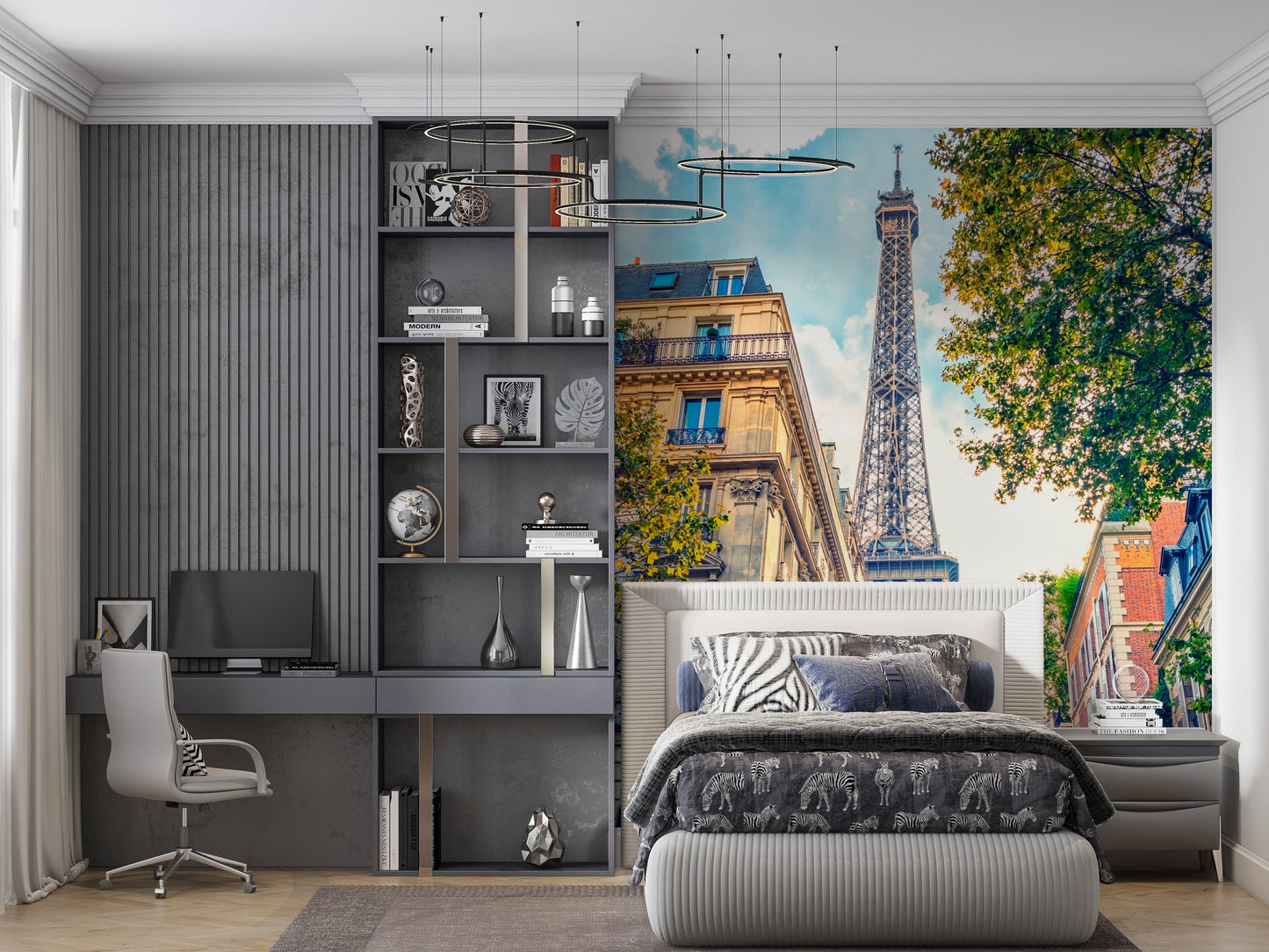Eiffel Elegance Wall Mural