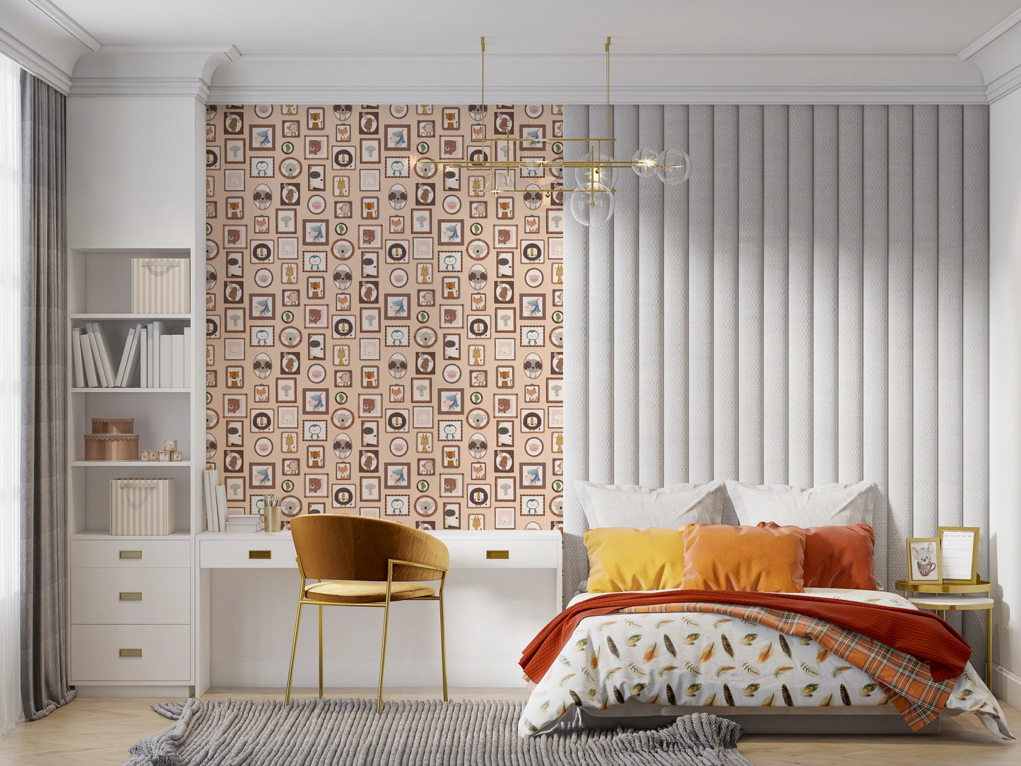 Cute Animal Portraits  Wallpaper⁠