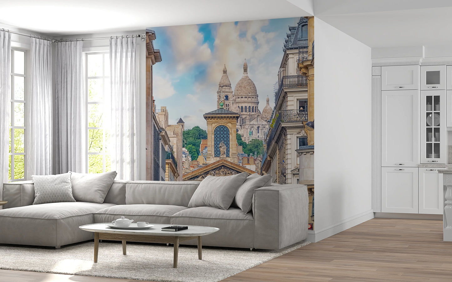 Parisian View Wall Mural