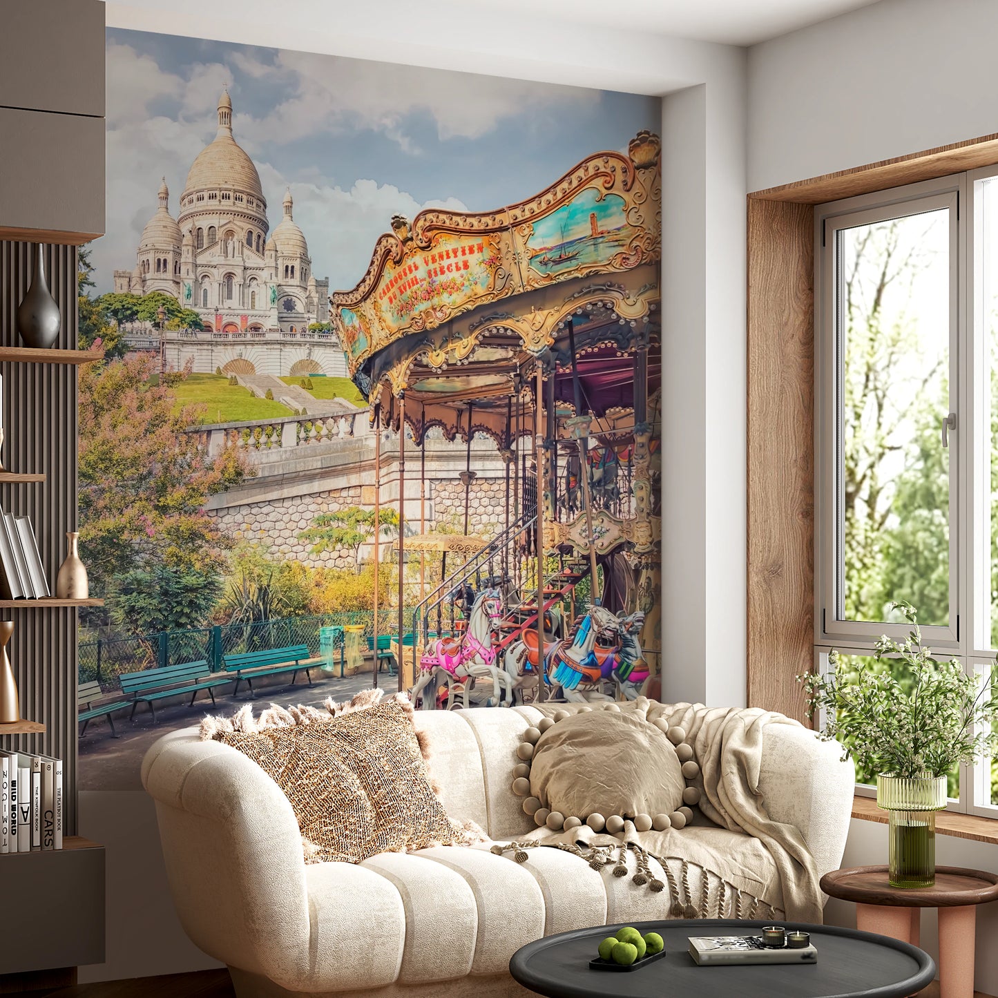 Montmartre Melody Wall Mural