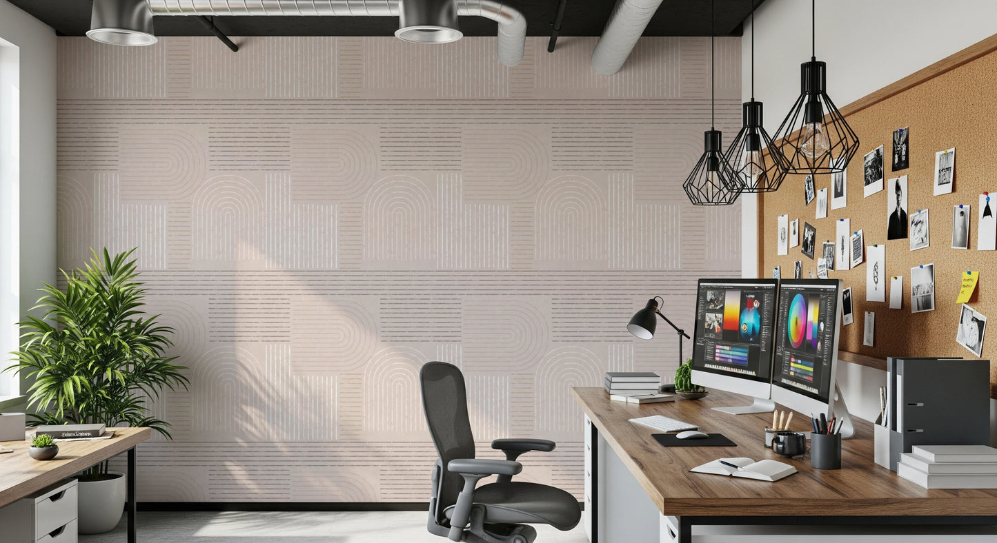 JAPANDI LINE HARMONY Wallpaper⁠