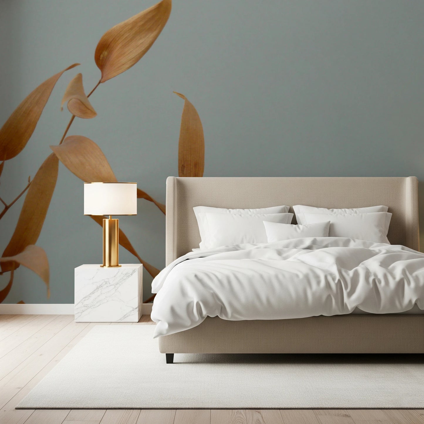 Amber Whispers Wall Mural