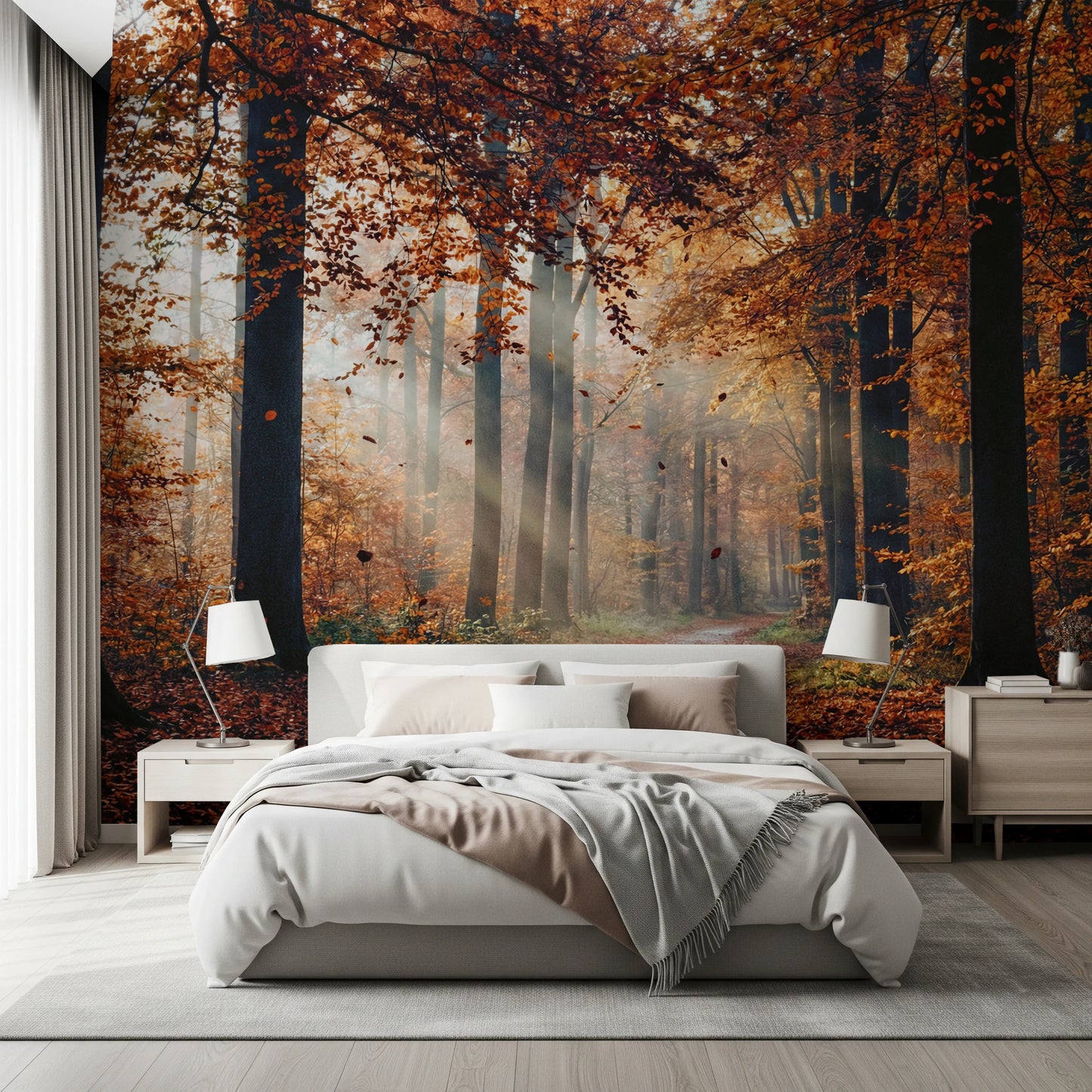 Autumn's Light Wall Mural