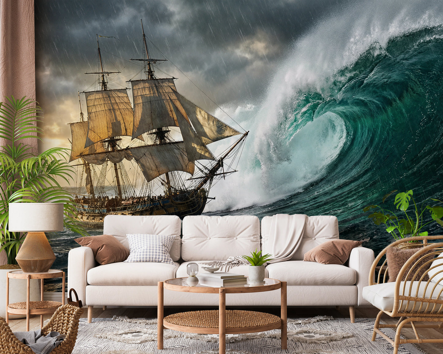 Ocean's Challenge Wall Mural