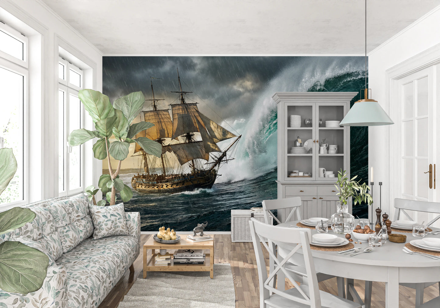Ocean's Challenge Wall Mural