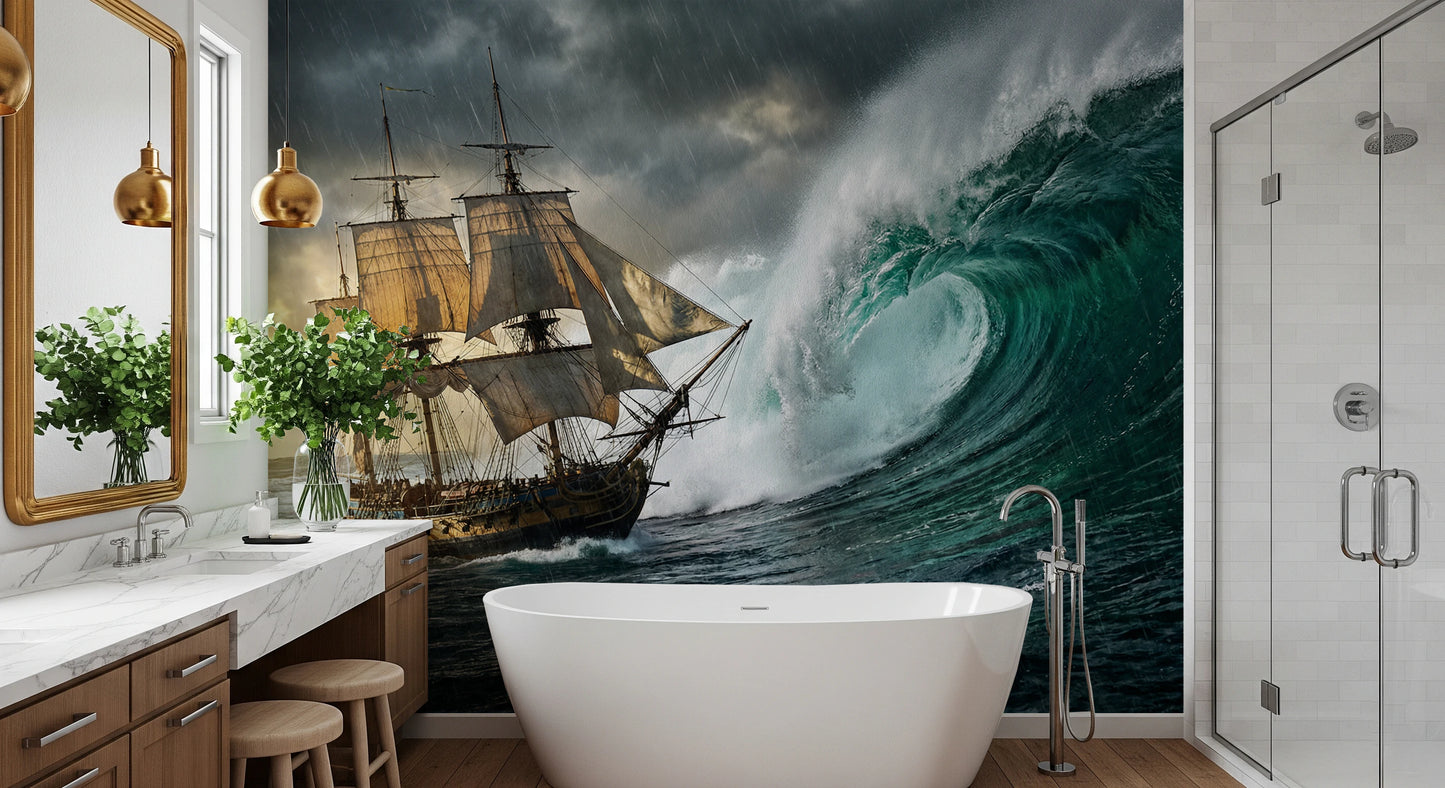 Ocean's Challenge Wall Mural