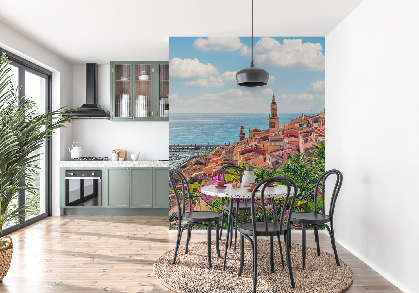 Mediterranean Vista Wall Mural