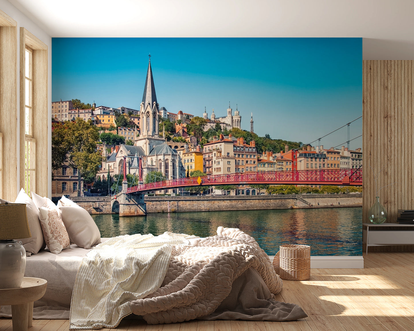 Lyon Landmarks Wall Mural