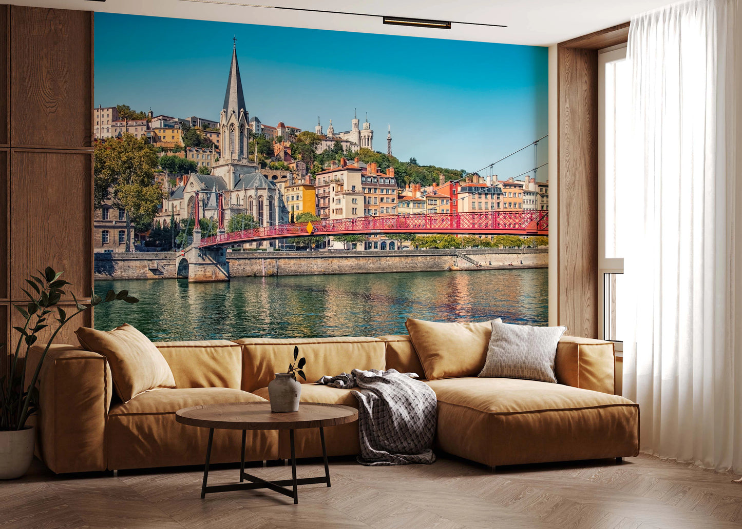 Lyon Landmarks Wall Mural