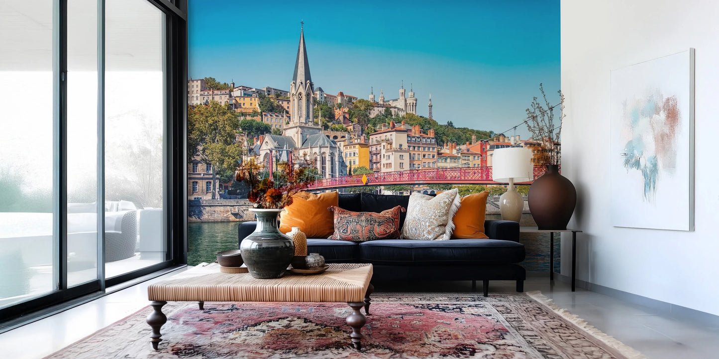 Lyon Landmarks Wall Mural