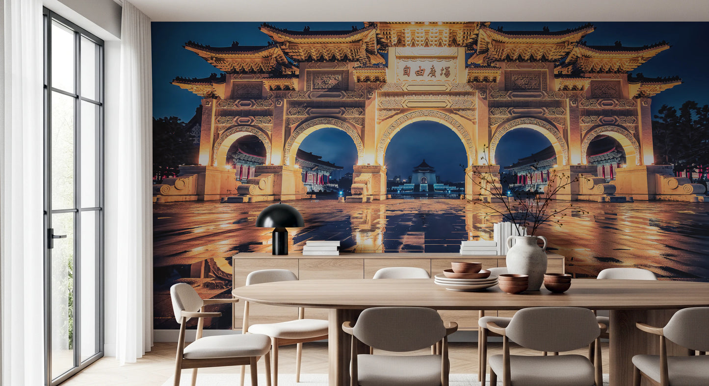 Lanterns of Taipei Wall Mural