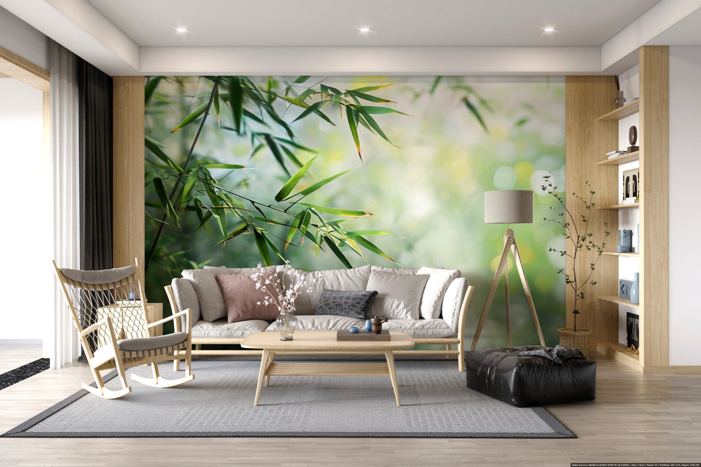 Verdant Whisper Wall Mural