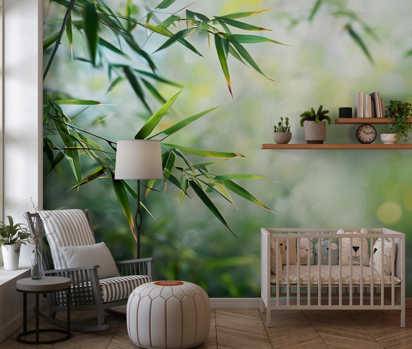 Verdant Whisper Wall Mural