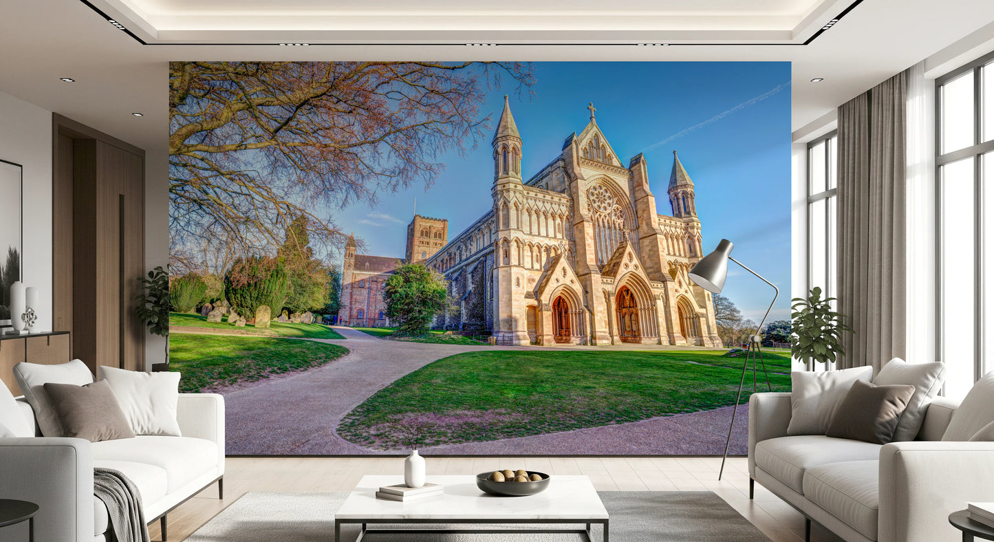 St Albance Cathedral Wall Mural
