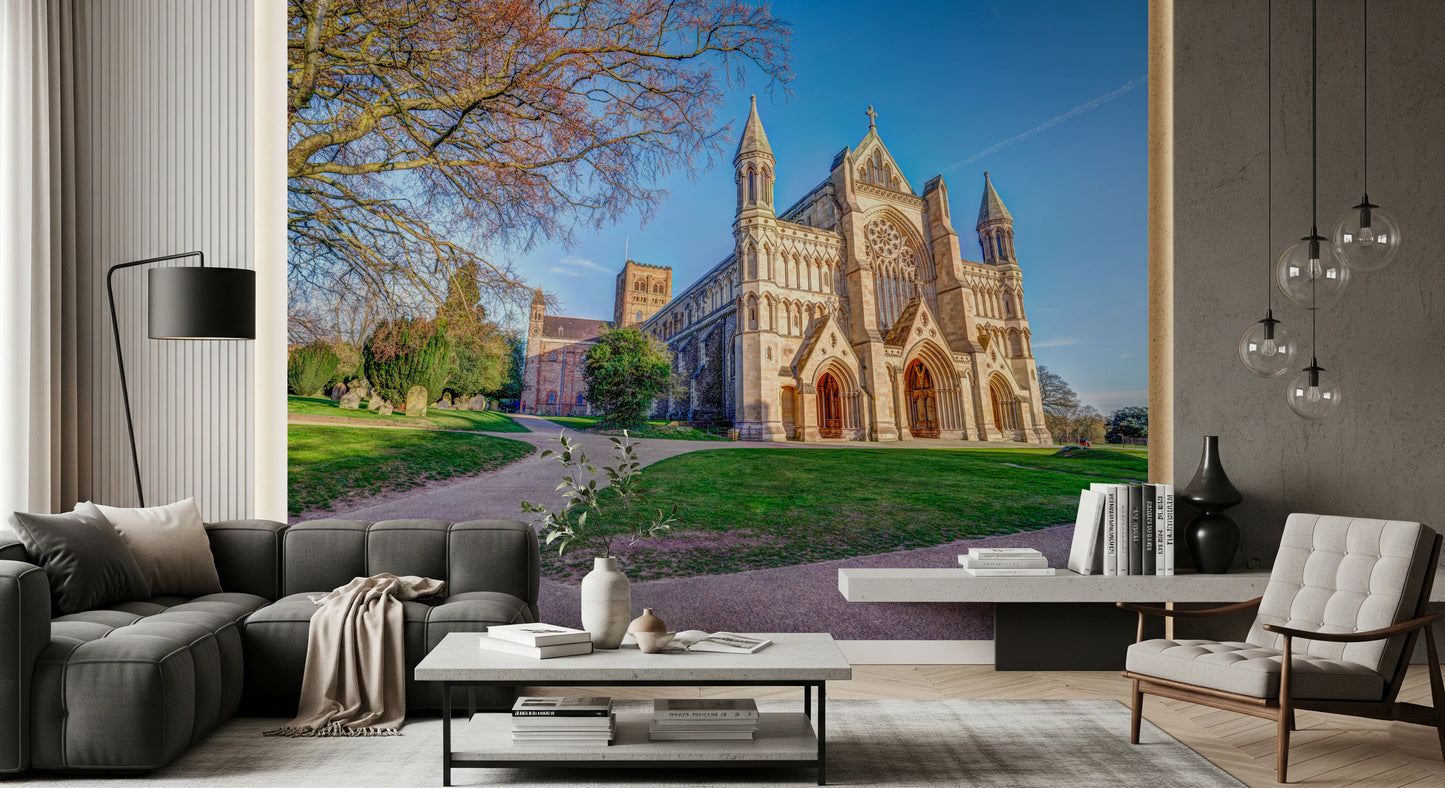 St Albance Cathedral Wall Mural