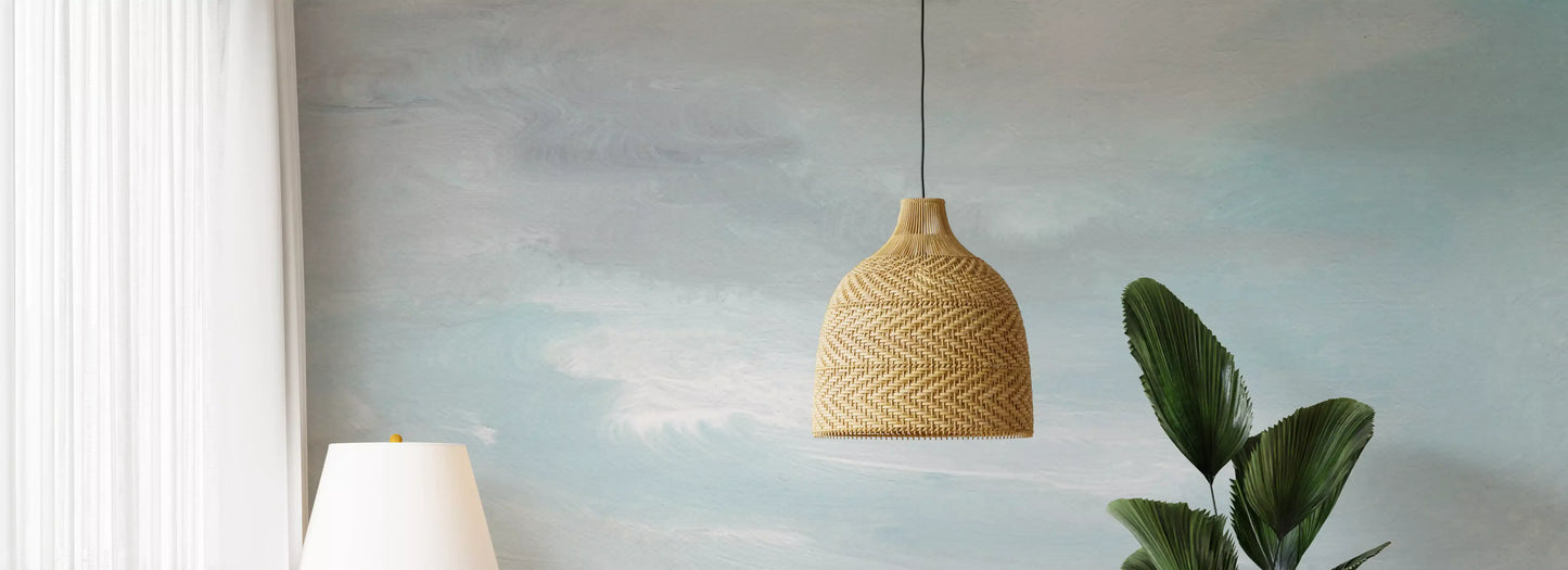 Ethereal Sky Wash Wall Mural