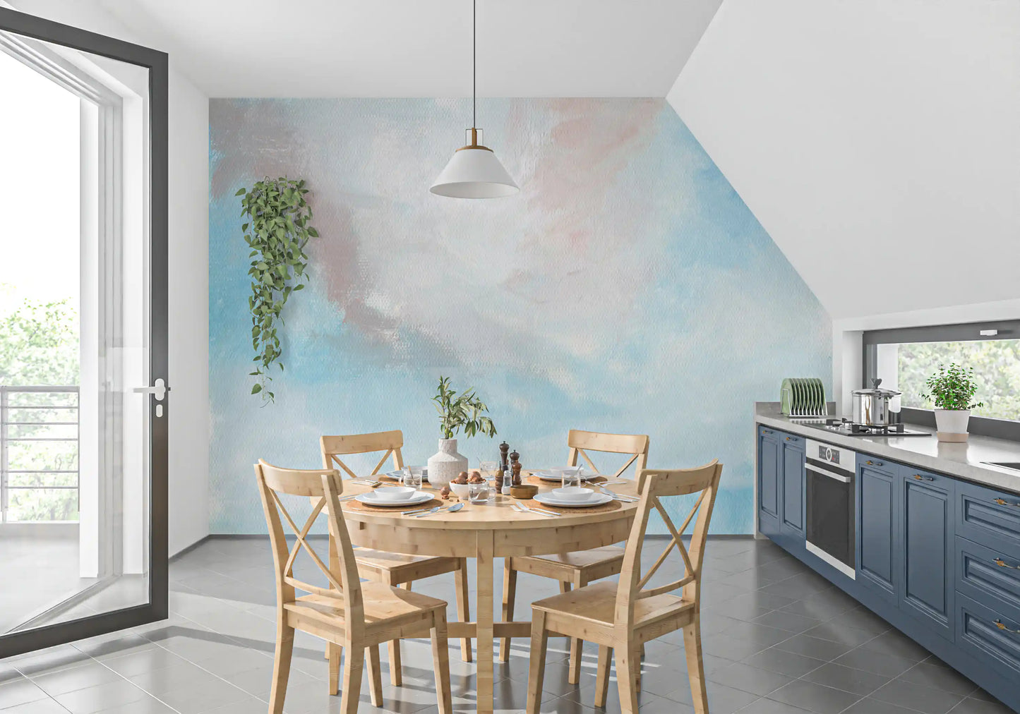Ethereal Sky Canvas Wall Mural