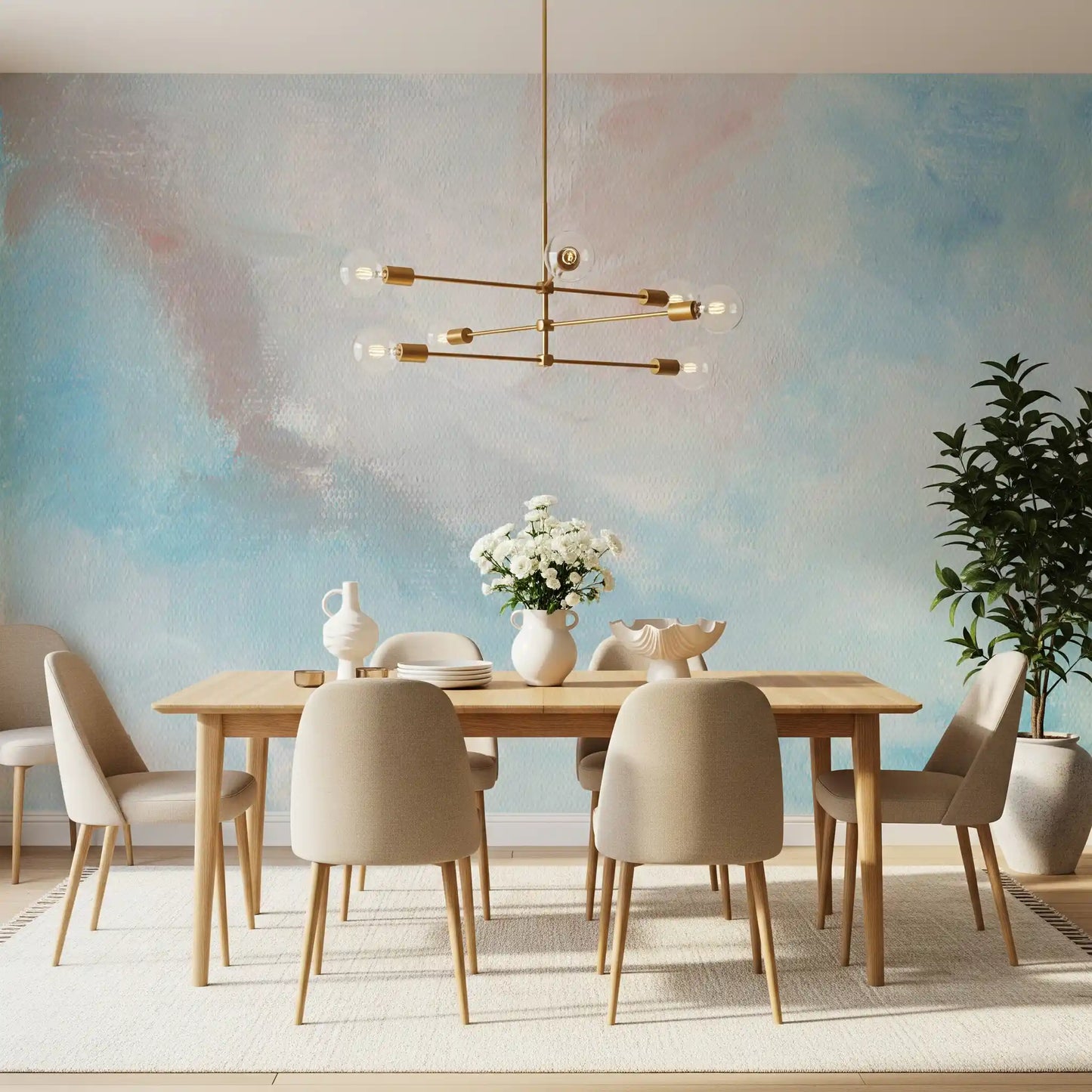 Ethereal Sky Canvas Wall Mural