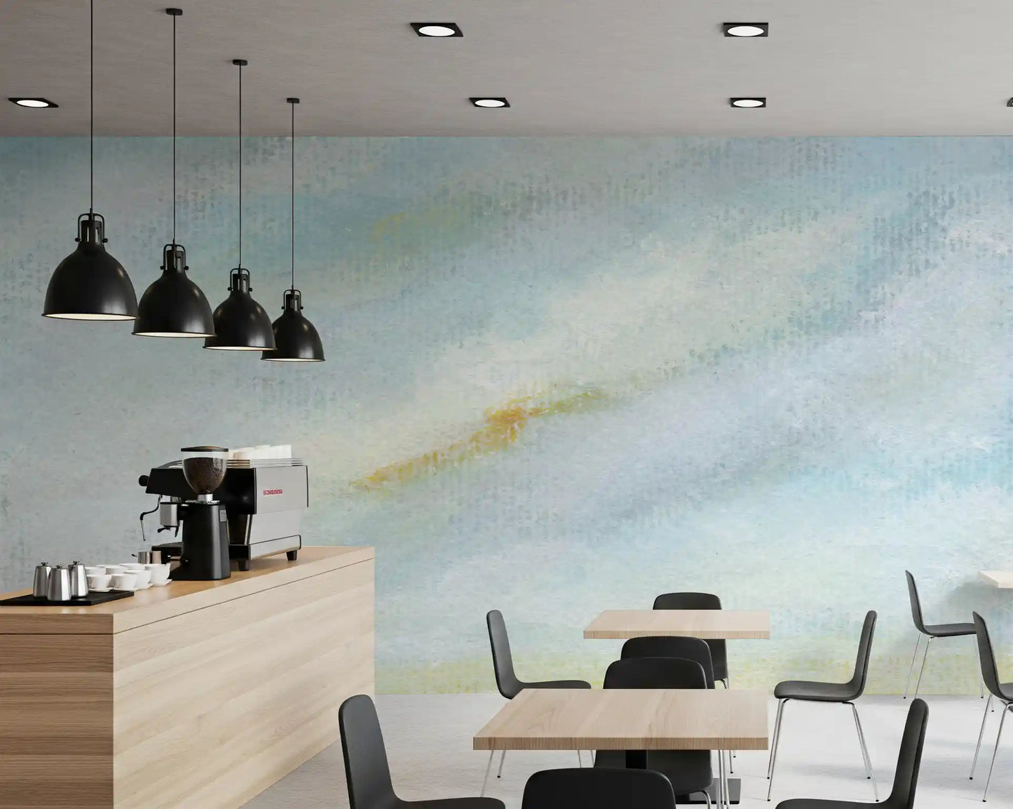 Serene Sky Whisper Wall Mural