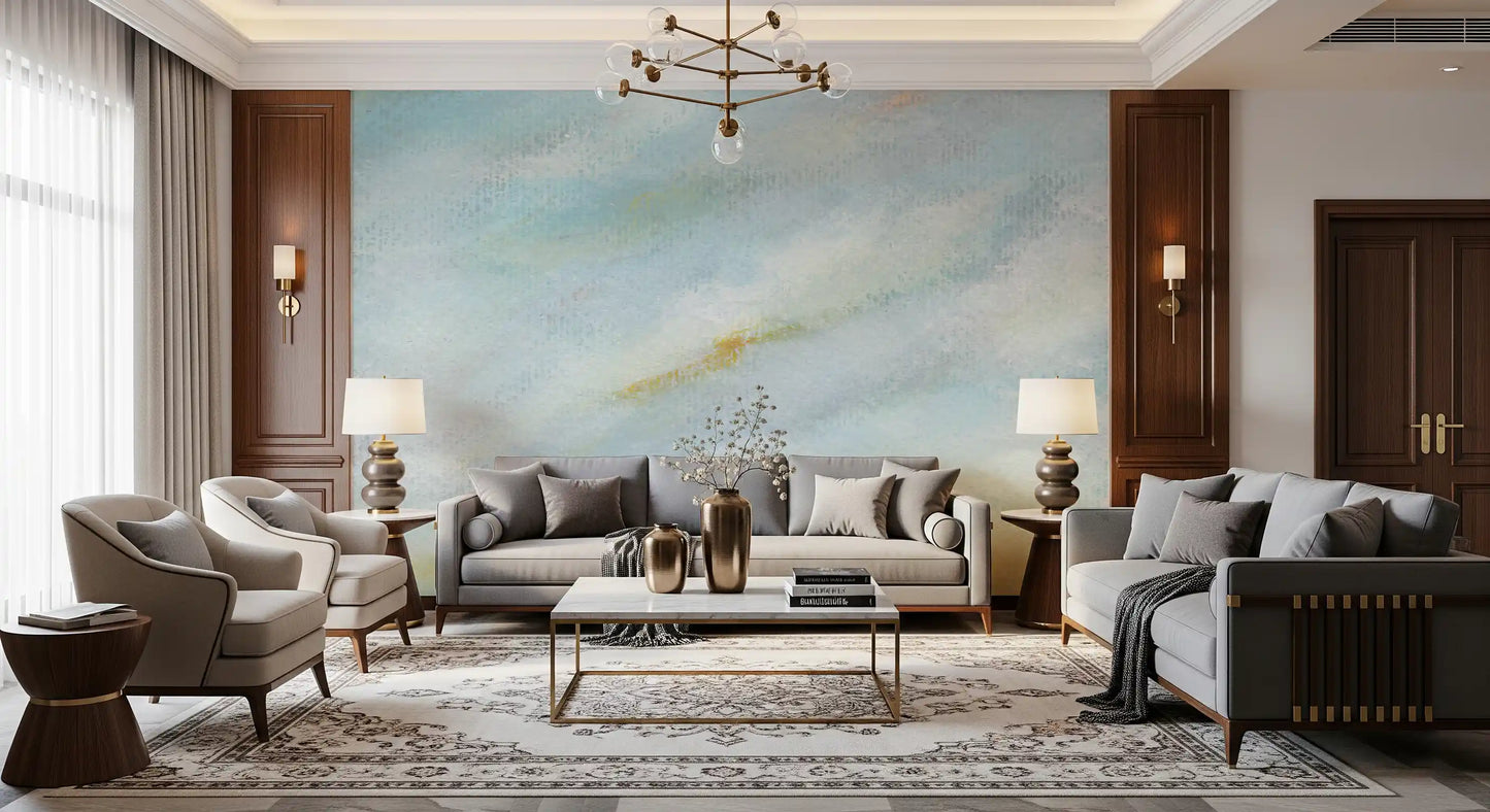 Serene Sky Whisper Wall Mural