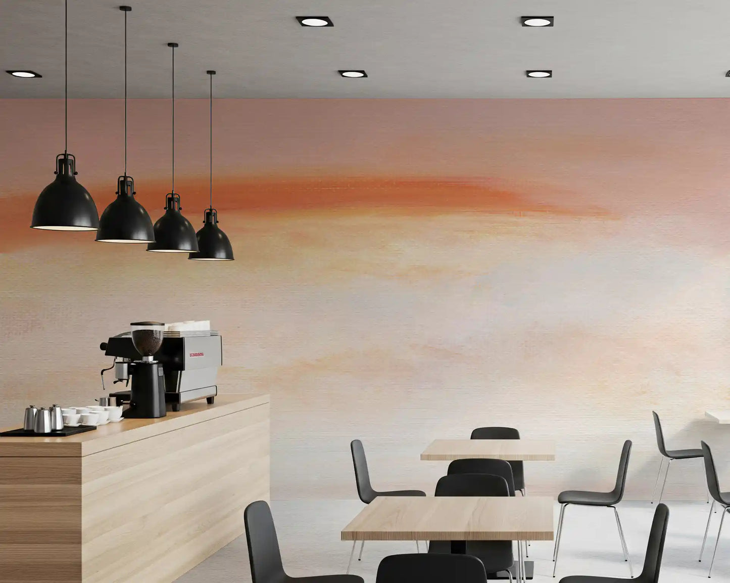 Morning Blush Canvas Wall Mural