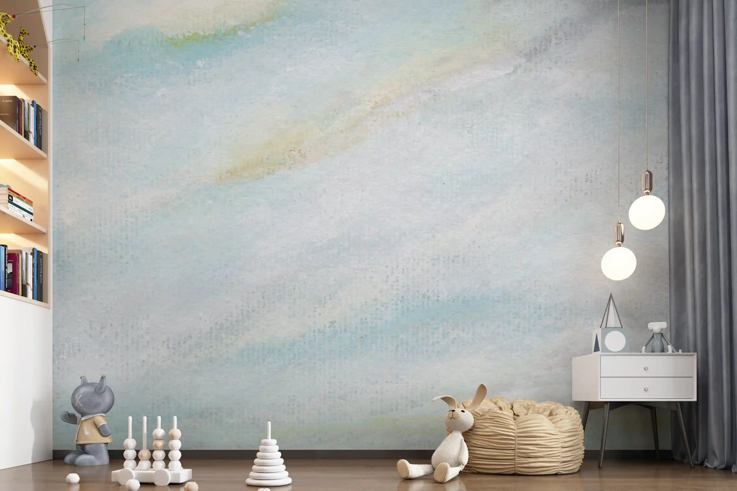 Ethereal Wash of sky Wall Mural