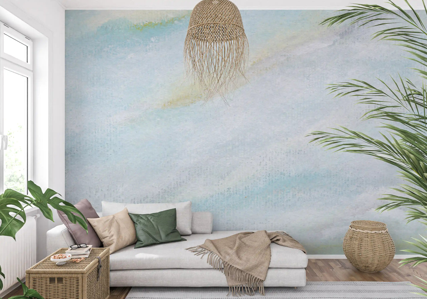 Ethereal Wash of sky Wall Mural