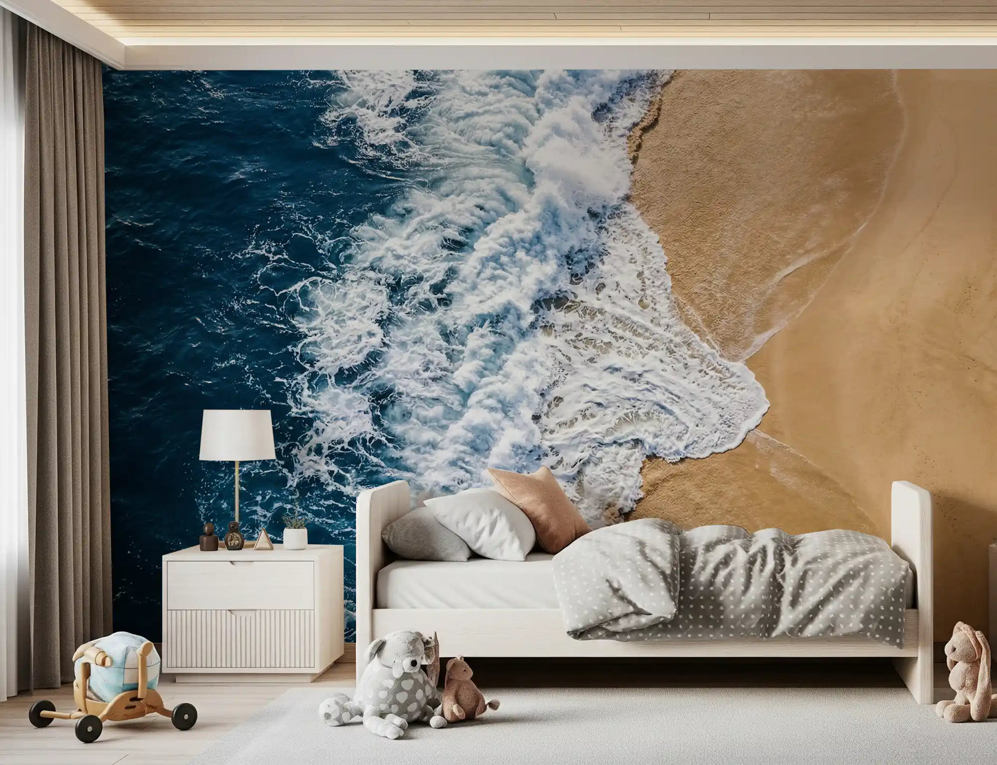 Sea Vs Land Wall Mural