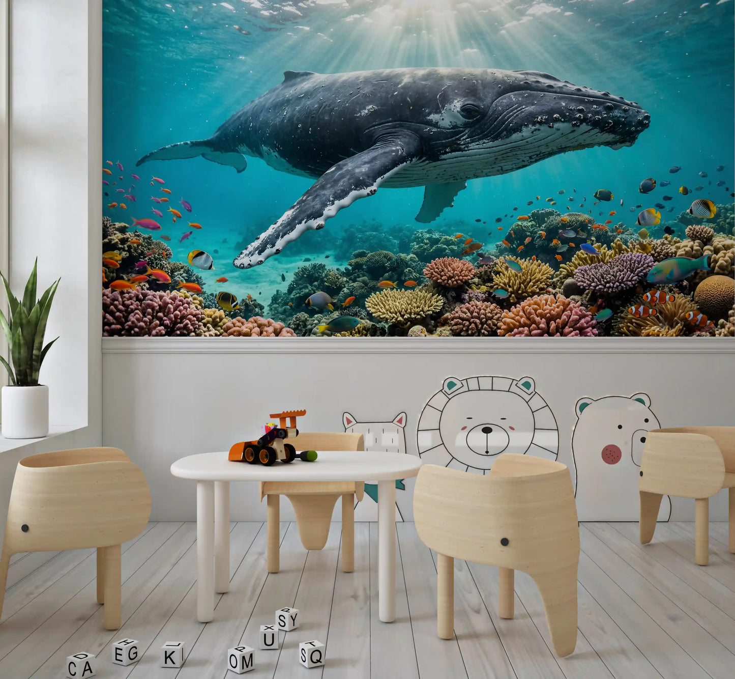 Underwater Paradise Wall Mural