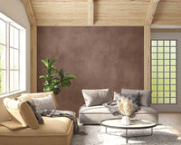 Textured brown wall mural, Dirty Paper Mulberry wall mural for hallway