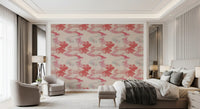 Soft Blush Flow wallpaper with gentle pink gradient and flowing shapes