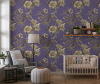 Ensueño floral vintage Wallpaper⁠