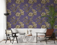 Ensueño floral vintage Wallpaper⁠