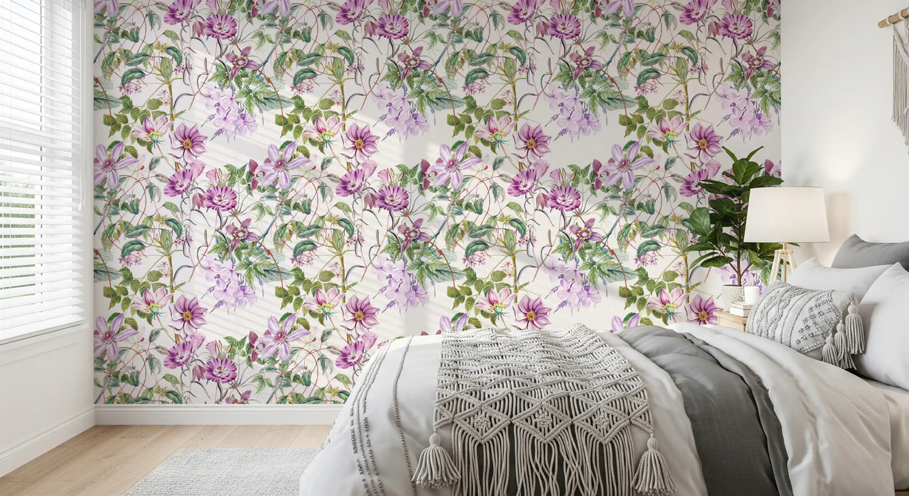 Cascada de floración atemporal Wallpaper⁠