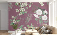 Floración del huerto Serenidad Wall Mural